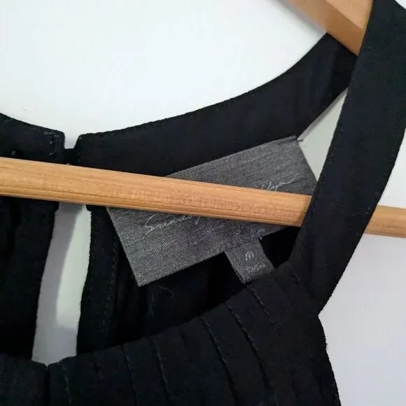 Anthropologie Sunday in Brooklyn Black Halter Trapeze Tank - Picture 2 of 5